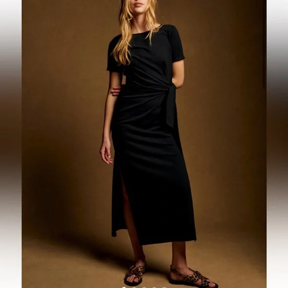 Sezane Pippa dress in black - Picture 2 of 7
